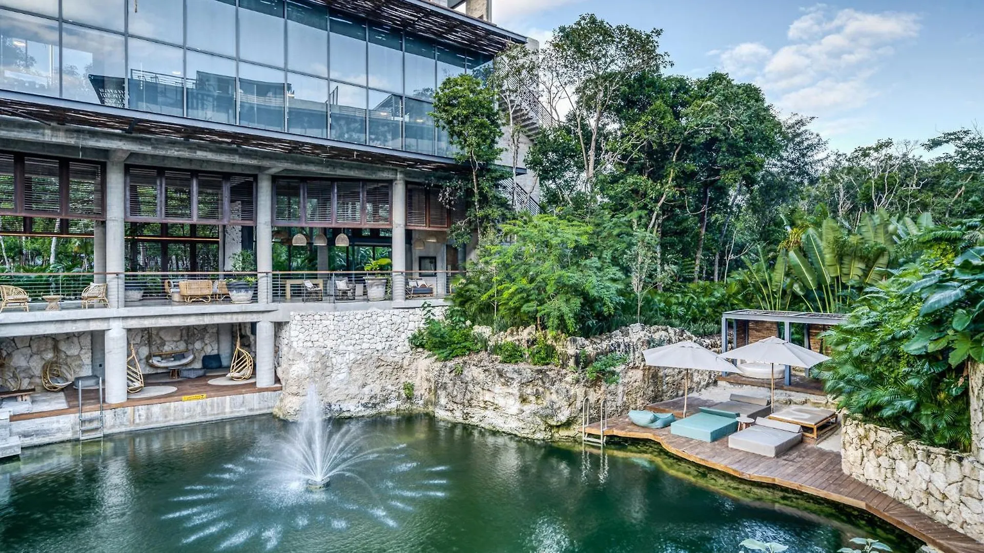 Unique 1Br Swim Up Cenote, And Gym Apartment Tulum 0*,