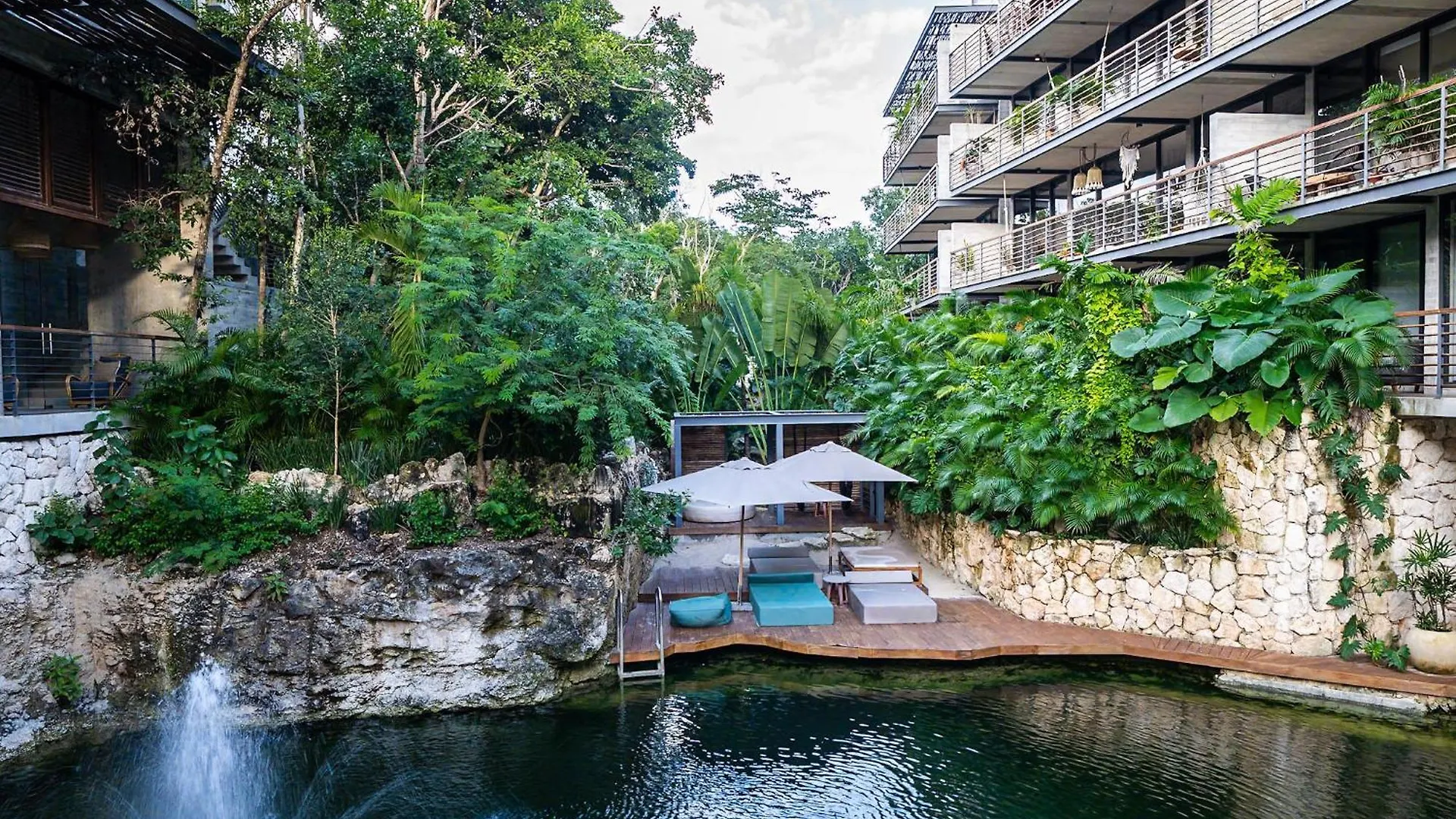 Unique 1Br Swim Up Cenote, And Gym Appartement Tulum Pueblo Mexico